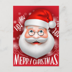Ha Ha Frohe Weihnachten Postkarte
