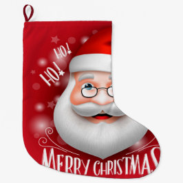 Ha Ha Merry Christmas Großer Weihnachtsstrumpf