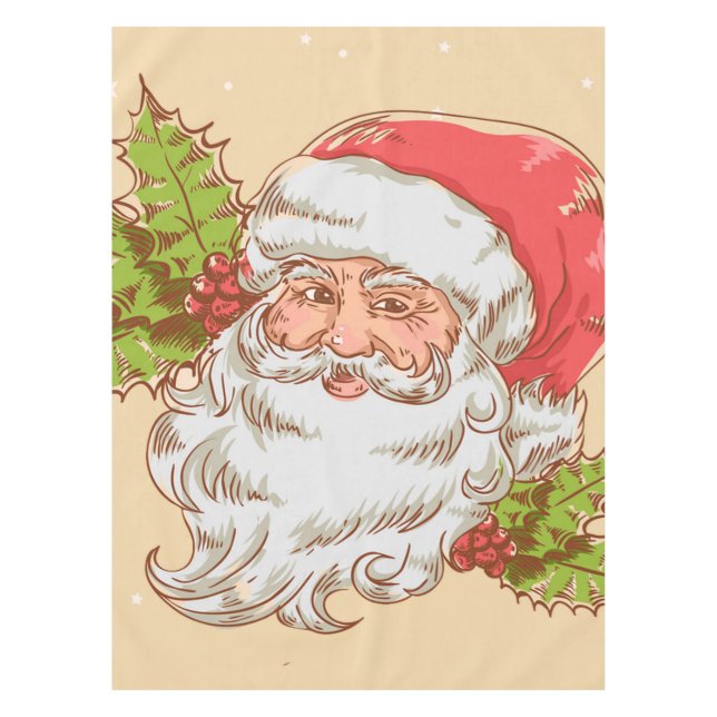 Ha Ha Merry Christmas Tischdecke (Vorderseite)