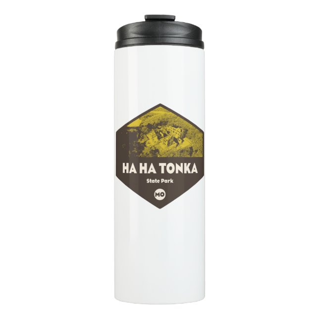 Ha Ha Tonka Staat Park Missouri Thermosbecher (Vorderseite)