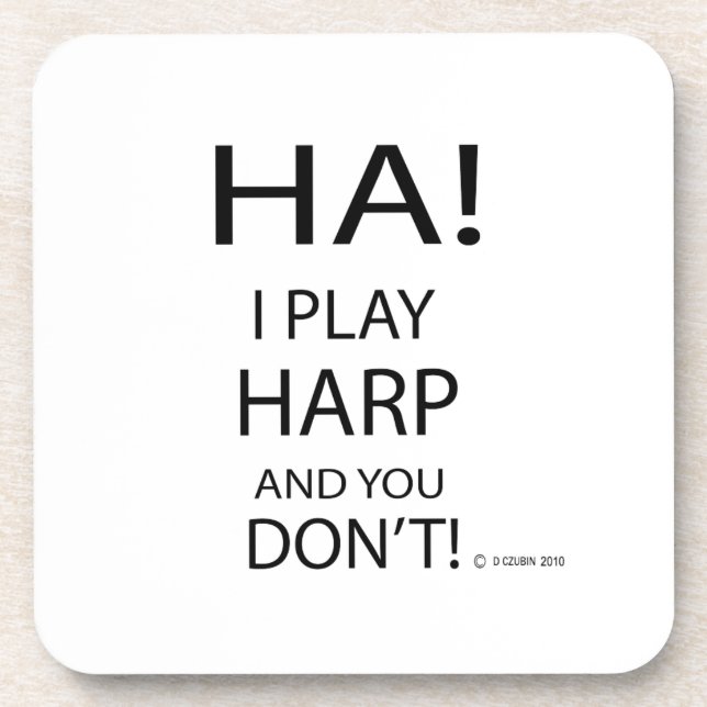 Ha Harp Untersetzer (Vorderseite)