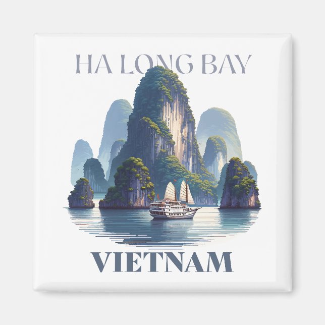 Ha Long Bay Vietnam Magnet (Vorne)