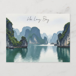 Ha Long Bay Vietnam Postkarte