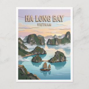 Ha Long Bucht Vietnam Postkarte