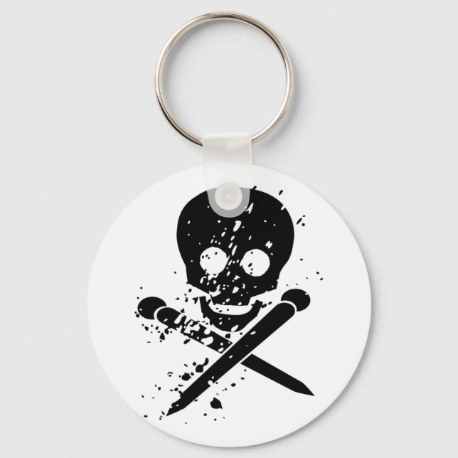 HA Skull Schlüsselanhänger (Vorderseite)
