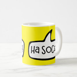 Ha Soce! Hallo Mate in Cornish, Cornwall Kaffeetasse