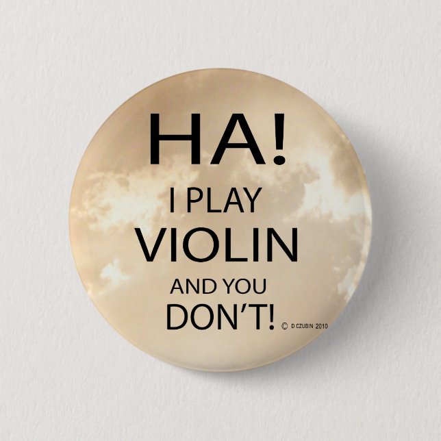 Ha Violin Button (Vorderseite)