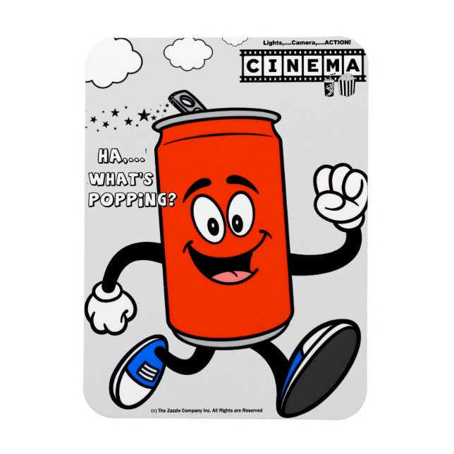 Ha... Was ist Popping? Soda Can Buddy Magnet (Vertikal)