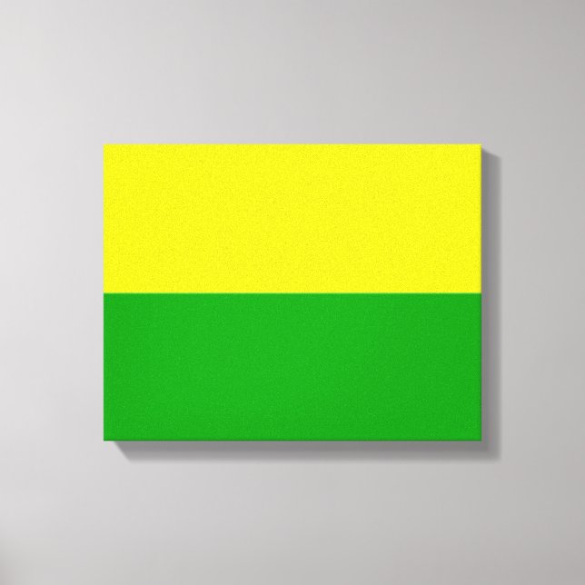 Haager Flagge Leinwanddruck (Vorderseite)
