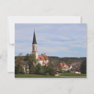 HAAGER KIRCHE MARIAE HIMMELFAHRT VON FREYUNG AUS POSTKARTE