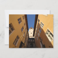 HAAGER KLEINER SCHLOSSTURM VON FREITREPPE AUS
