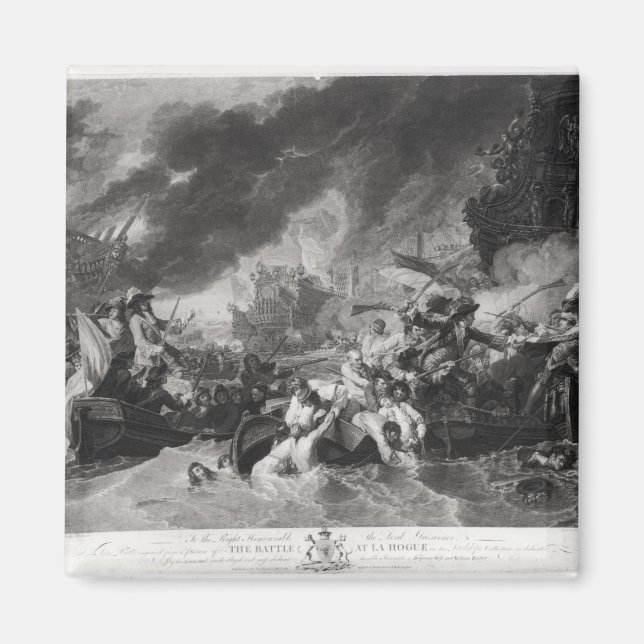 Haager Schlacht am 29. Mai 1692 Magnet (Vorne)