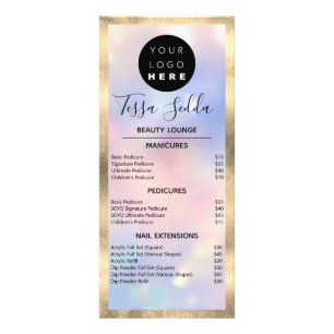 Haar Makeup Nails Manicure Pedicure WELLNESS-CENTE Werbekarte