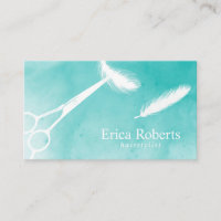Haar Scissor u. versehen Aquarell-Verabredung mit