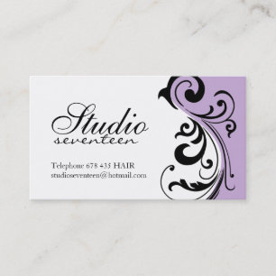 Haar-Stylist-Geschäfts-Karten Terminkarte
