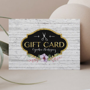 Haar-Stylist-Vintages Rabattkarte