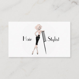 Haar-Stylist Visitenkarte