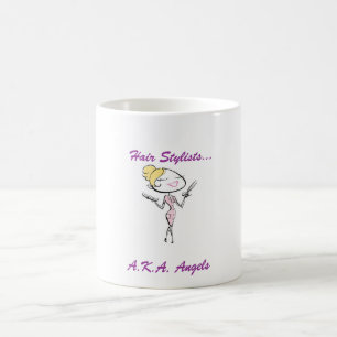 Haar-Stylisten sind Engel Kaffeetasse