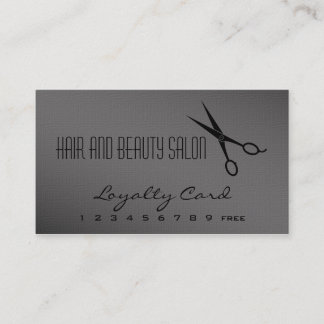 Haar und Schönheits-Salon-Loyalitäts-Karte - Treuekarte