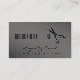 Haar und Schönheits-Salon-Loyalitäts-Karte - Treuekarte
