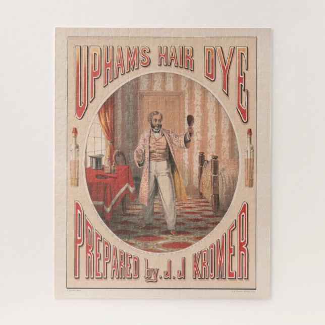 Haarfärbemittel, Circa 1864 (Vertikal)