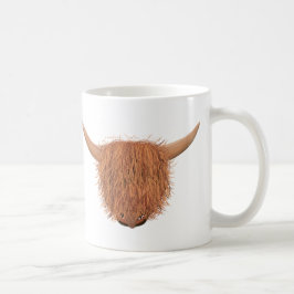 Haarige Hochland-Kuh-Tasse Kaffeetasse