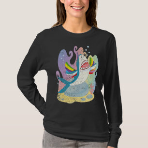 Haarkorn Niedlich Ocean Animal Magical Shark Unico T-Shirt