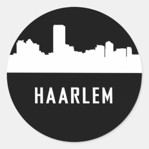 Haarlem Runder Aufkleber