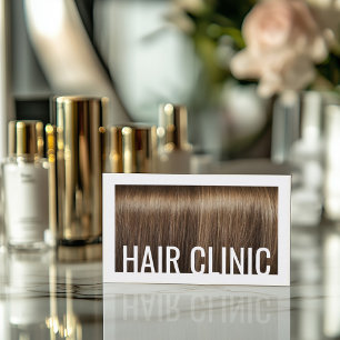 Haarpflege Shiny & Silky Brown Haare Trendy Visitenkarte