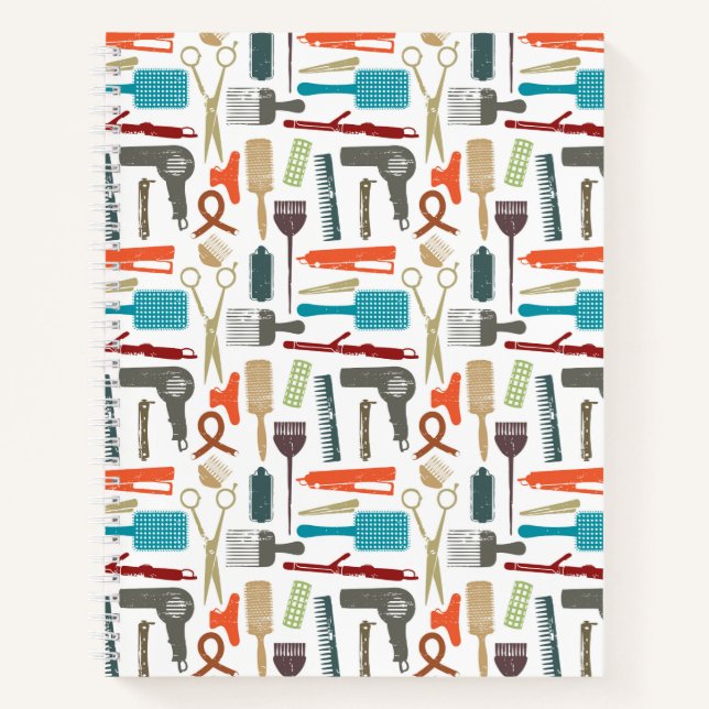 Haarpflegesystem Notizbuch (Vorderseite)