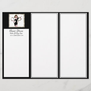 Haarsalon Diva Tri-Fold Flyer