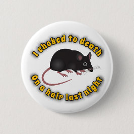 Haarschmerzknopf Button