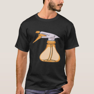 Haarspray Flasche Friseur Flasche Flasche Friseur T-Shirt