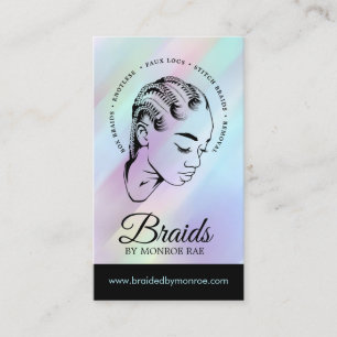 Haartrader - Braide - Hirngewächse - Stylist - Sa Visitenkarte
