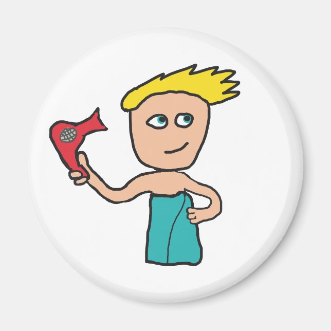 Haartrocknen Magnet (Vorne)