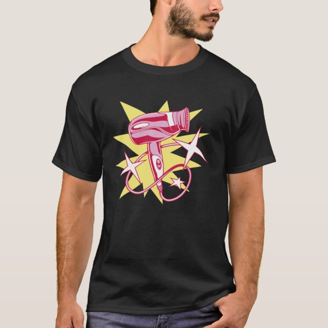 Haartrockner T-Shirt (Vorderseite)