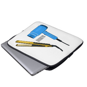 Haartrockner und Haarstreuer Laptopschutzhülle
