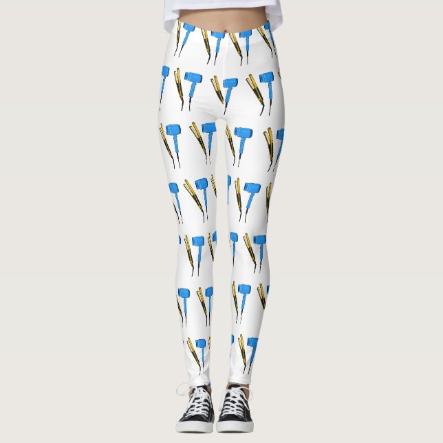 Haartrockner und Haarstreuer Leggings (Vorderseite)
