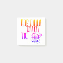 Hab einen tollen Tag Post-it Klebezettel