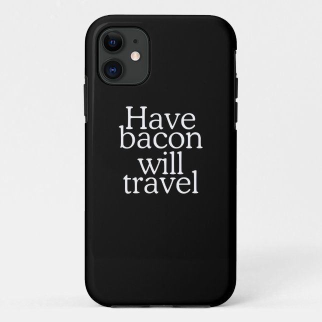 Habacon Will Travel Case-Mate iPhone Hülle (Rückseite)