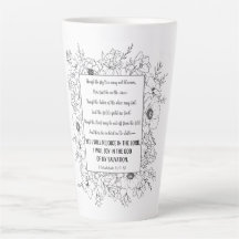 Habakkuk 3:17-18 Bibel Verse Blumenstrauch Art