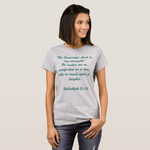 Habakkuk 3:19bibel-Vers-T - Shirt
