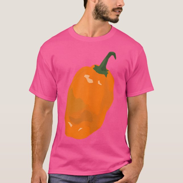 Habanero Orange Pepper T-Shirt (Vorderseite)