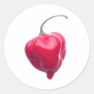 Habanero Runder Aufkleber