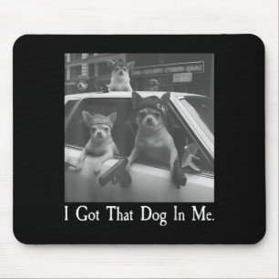 Habe diesen Hund in Lustiger Hund Chihuahua Liebha Mousepad