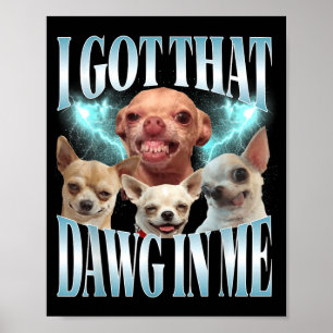 Habe diesen Hund in Lustiger Hund Chihuahua Liebha Poster