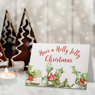 Habe ein Holly Jolly Weihnachten