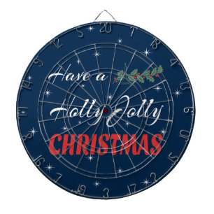 Habe ein Holly Jolly Weihnachten Dartscheibe