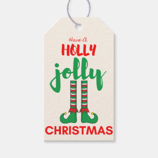 Habe ein Holly Jolly Weihnachten Geschenkanhänger