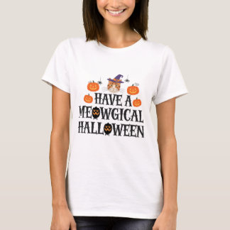 Habe einen meowischen Hals T-Shirt